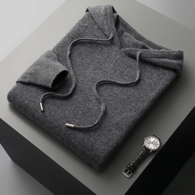 Pullover Hoodie - Relaxed Fit with Drawstring Hood