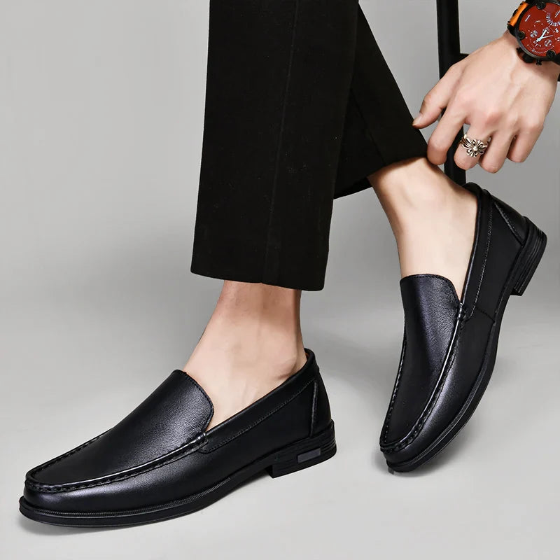Loafers - Classic Slip On Dress Shoes