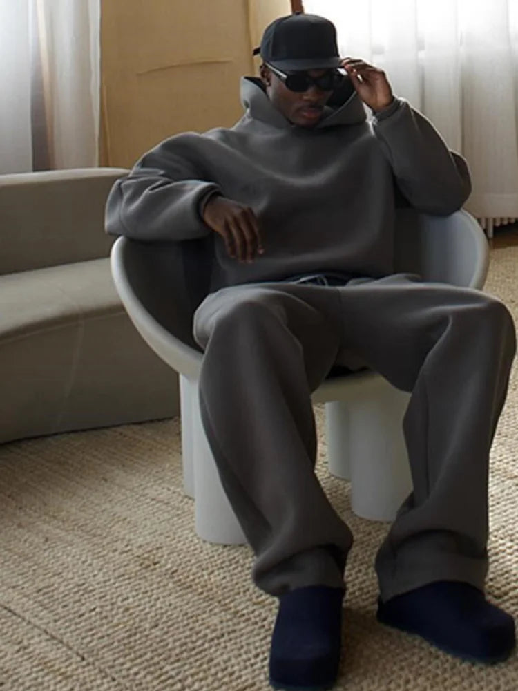 Men’s Tracksuit For Streetwear And Casual Wear | Oversized Hoodie And Joggers Set