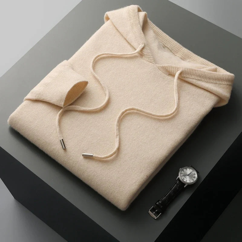 Pullover Hoodie - Relaxed Fit with Drawstring Hood