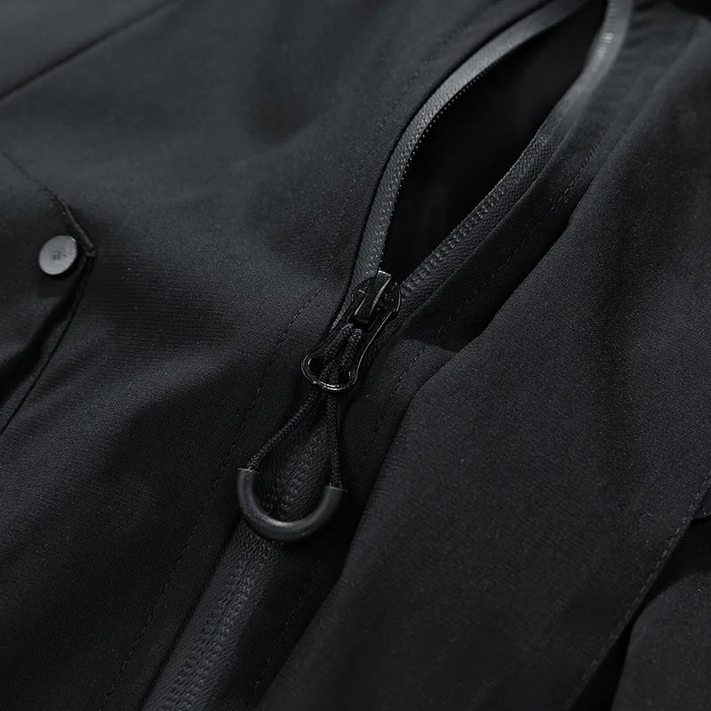 Hooded Jacket | Zip Front Relaxed Fit
