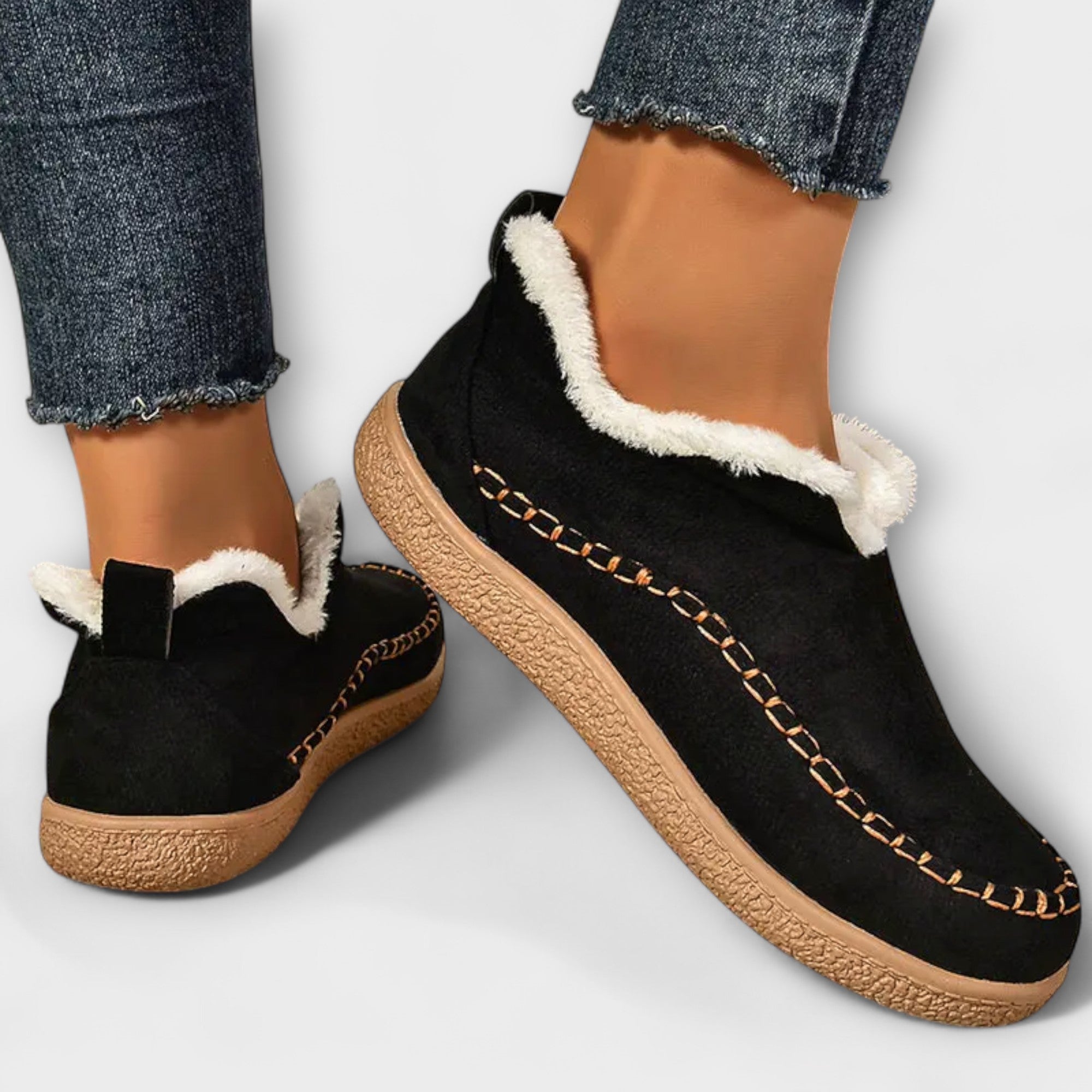 Ankle Shoes - Slip On Flat Sole