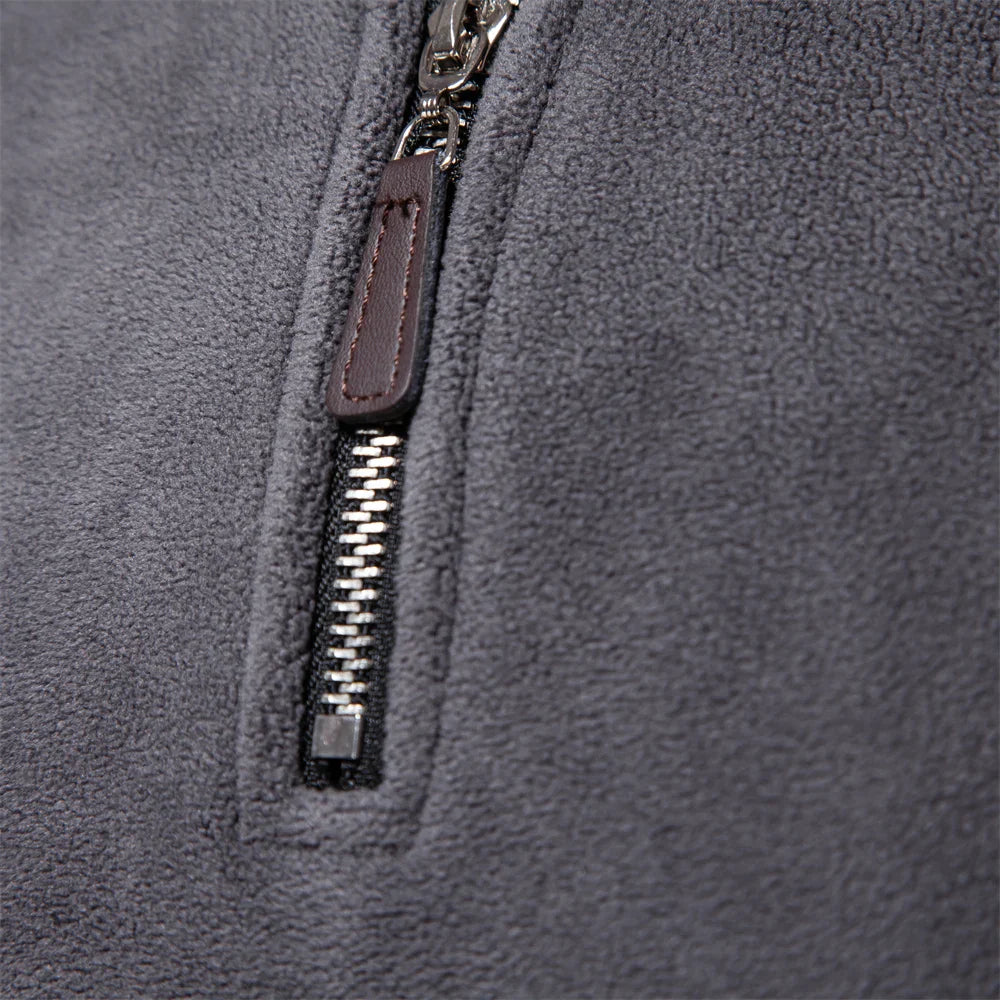 Half Zip Sweatshirt | Long Sleeve Pullover Top