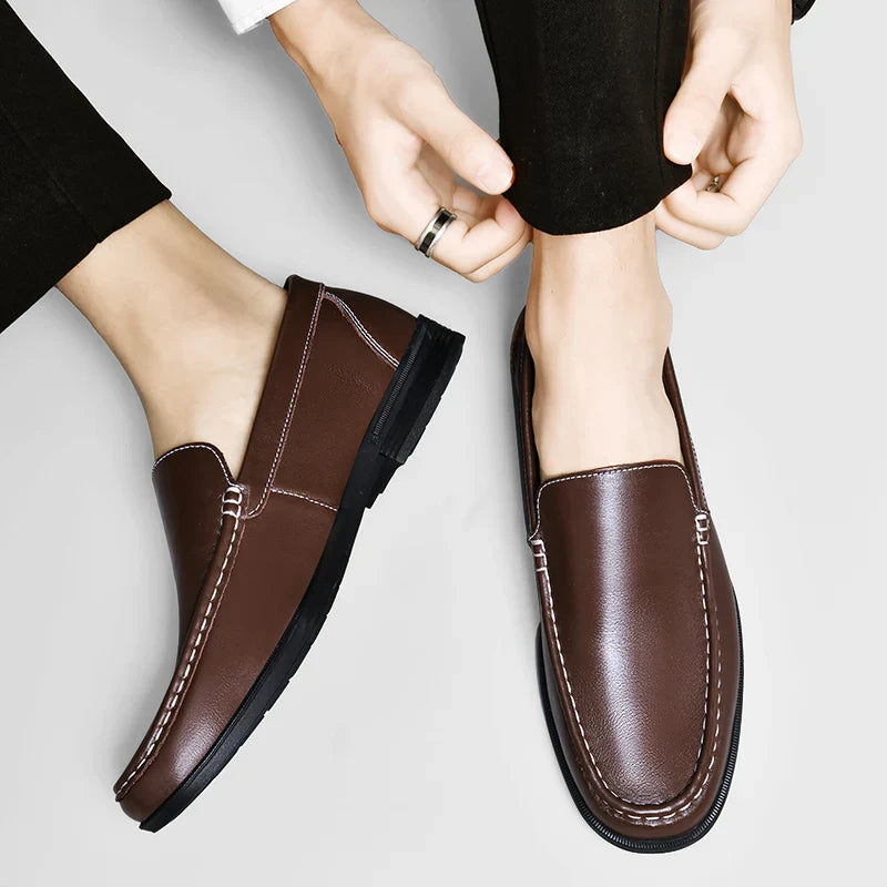 Loafers - Classic Slip On Dress Shoes