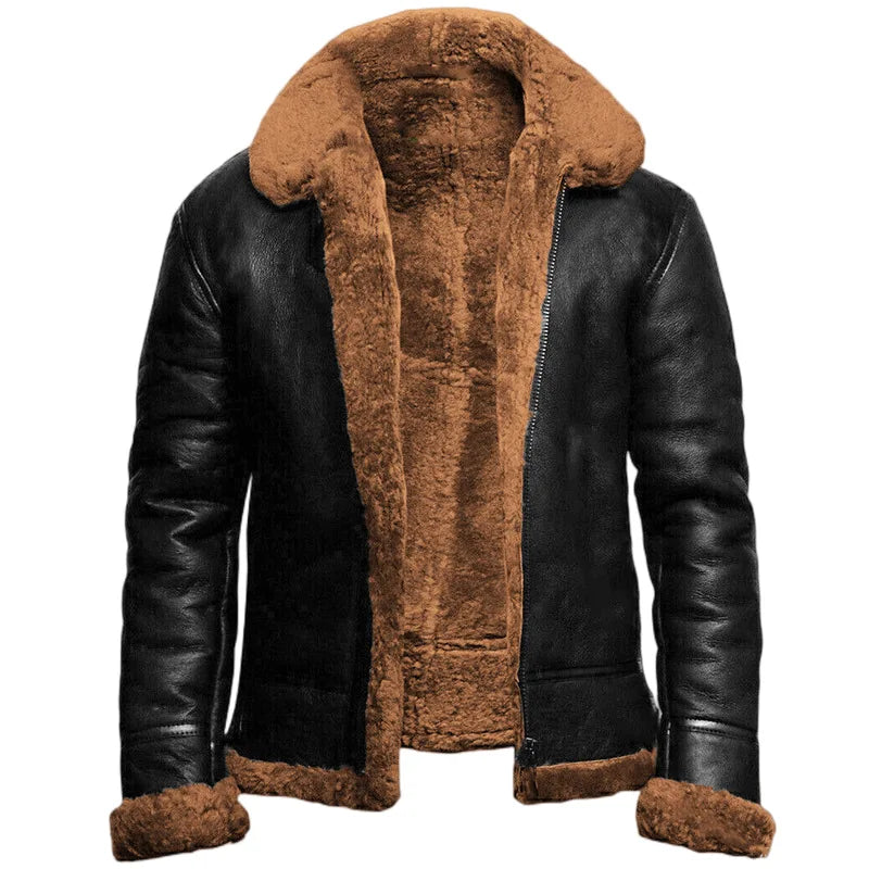 Shearling Jacket | Classic Zip Up Design