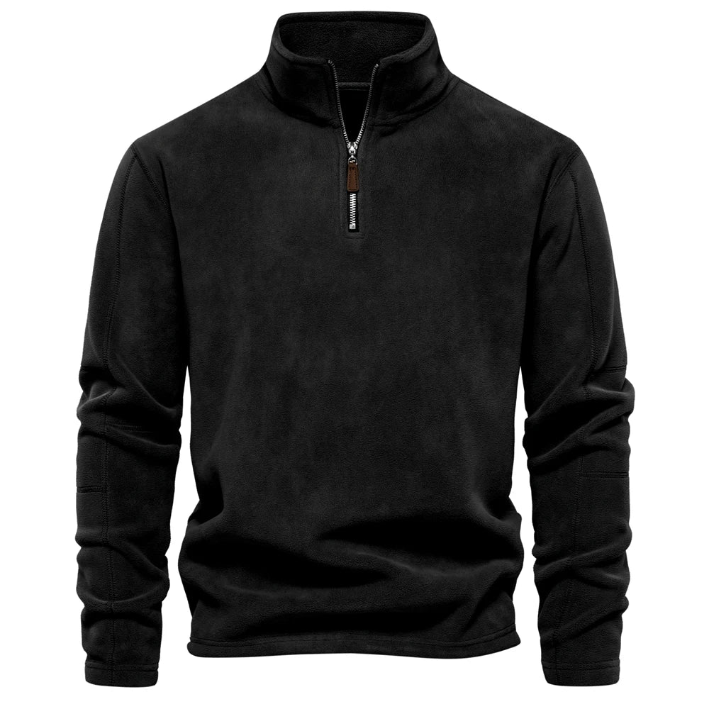 Half Zip Sweatshirt | Long Sleeve Pullover Top