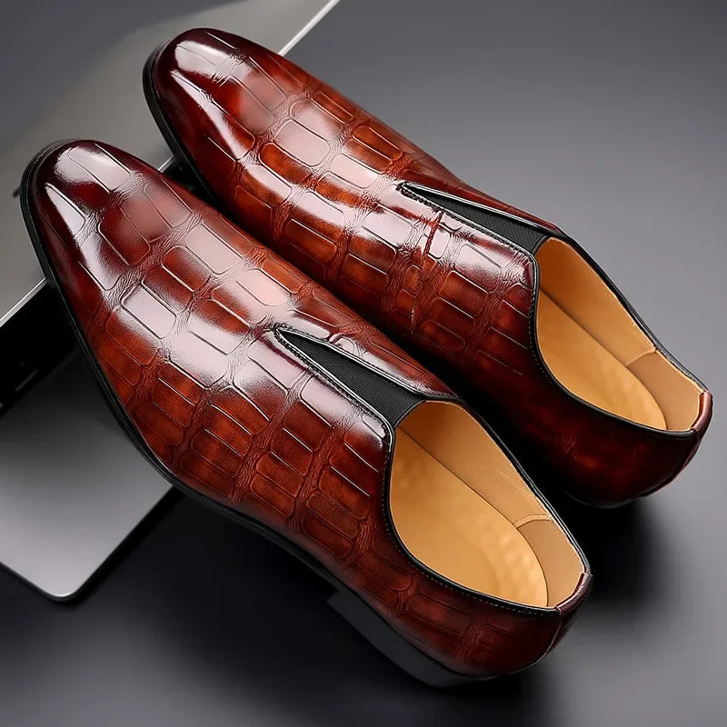 Slip On Dress Shoes - Gloss Finish