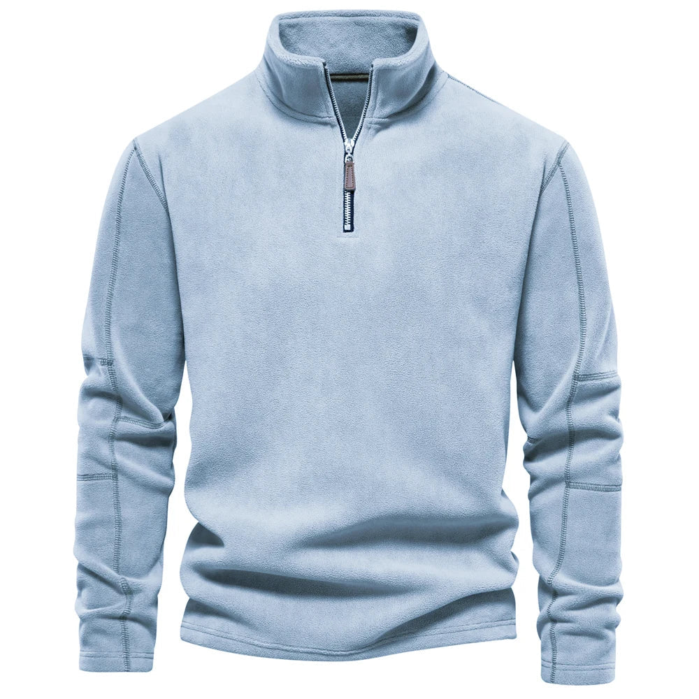 Half Zip Sweatshirt | Long Sleeve Pullover Top