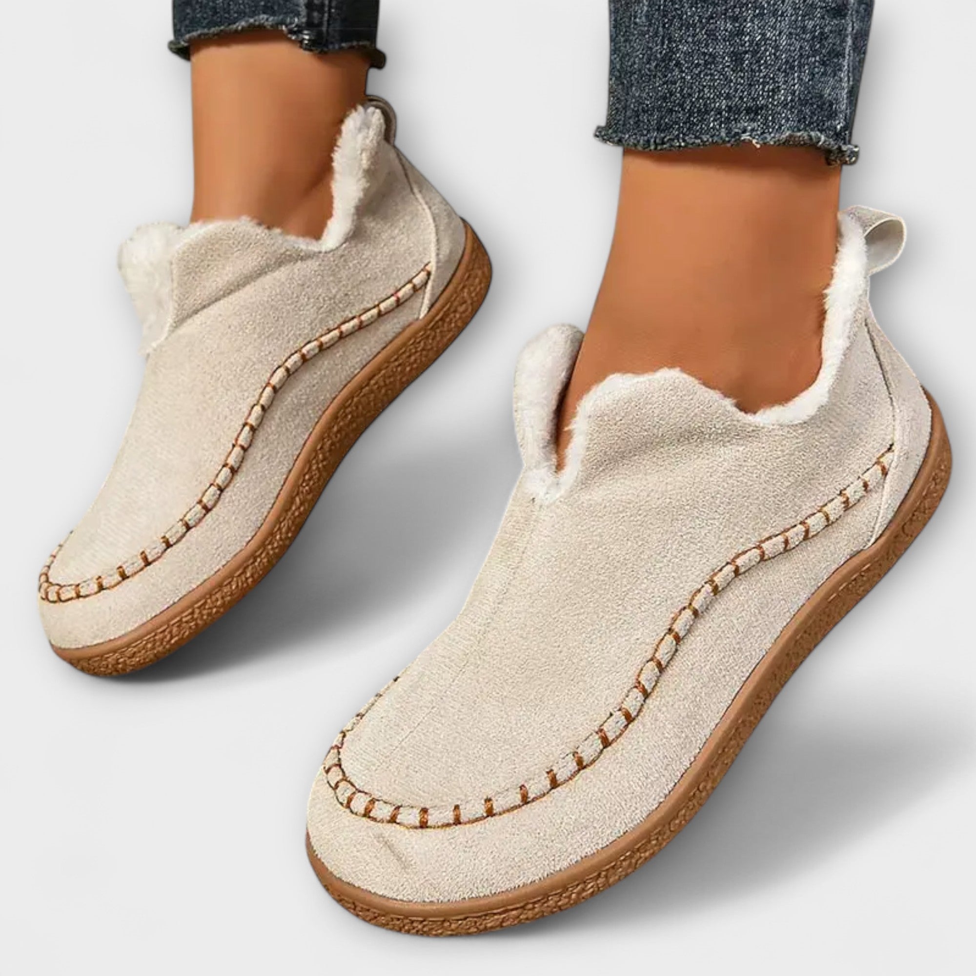 Ankle Shoes - Slip On Flat Sole