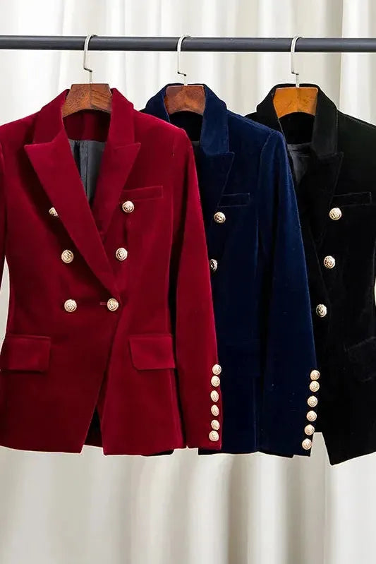 Blazer Jacket | Double Button Structured Fit