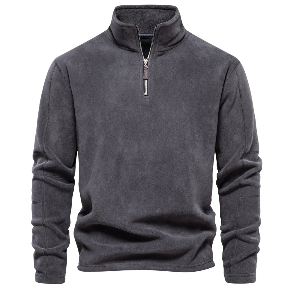 Half Zip Sweatshirt | Long Sleeve Pullover Top