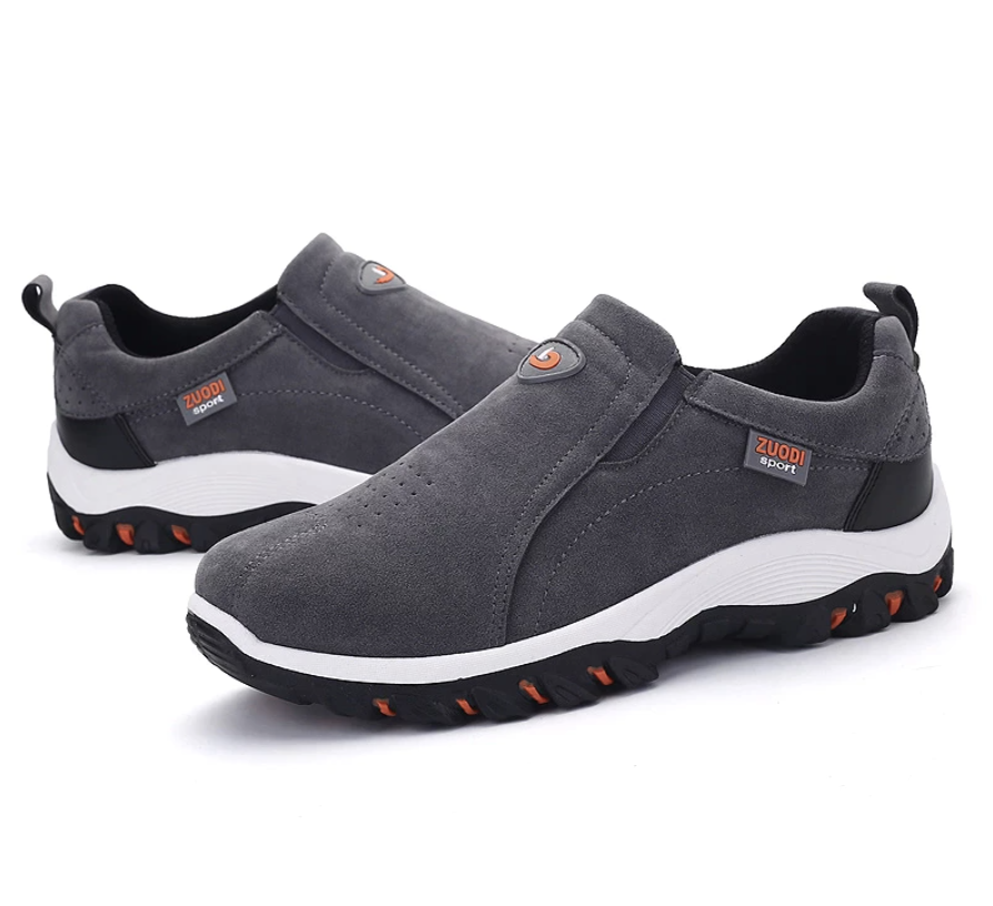 Slip On Walking Trainers - Sport Sole for Everyday Wear