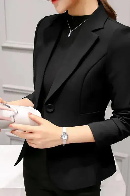 Blazer Jacket - Slim Fit Single Button Style