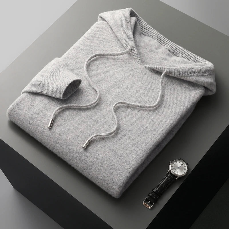 Pullover Hoodie - Relaxed Fit with Drawstring Hood
