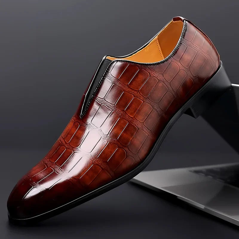 Slip On Dress Shoes - Gloss Finish