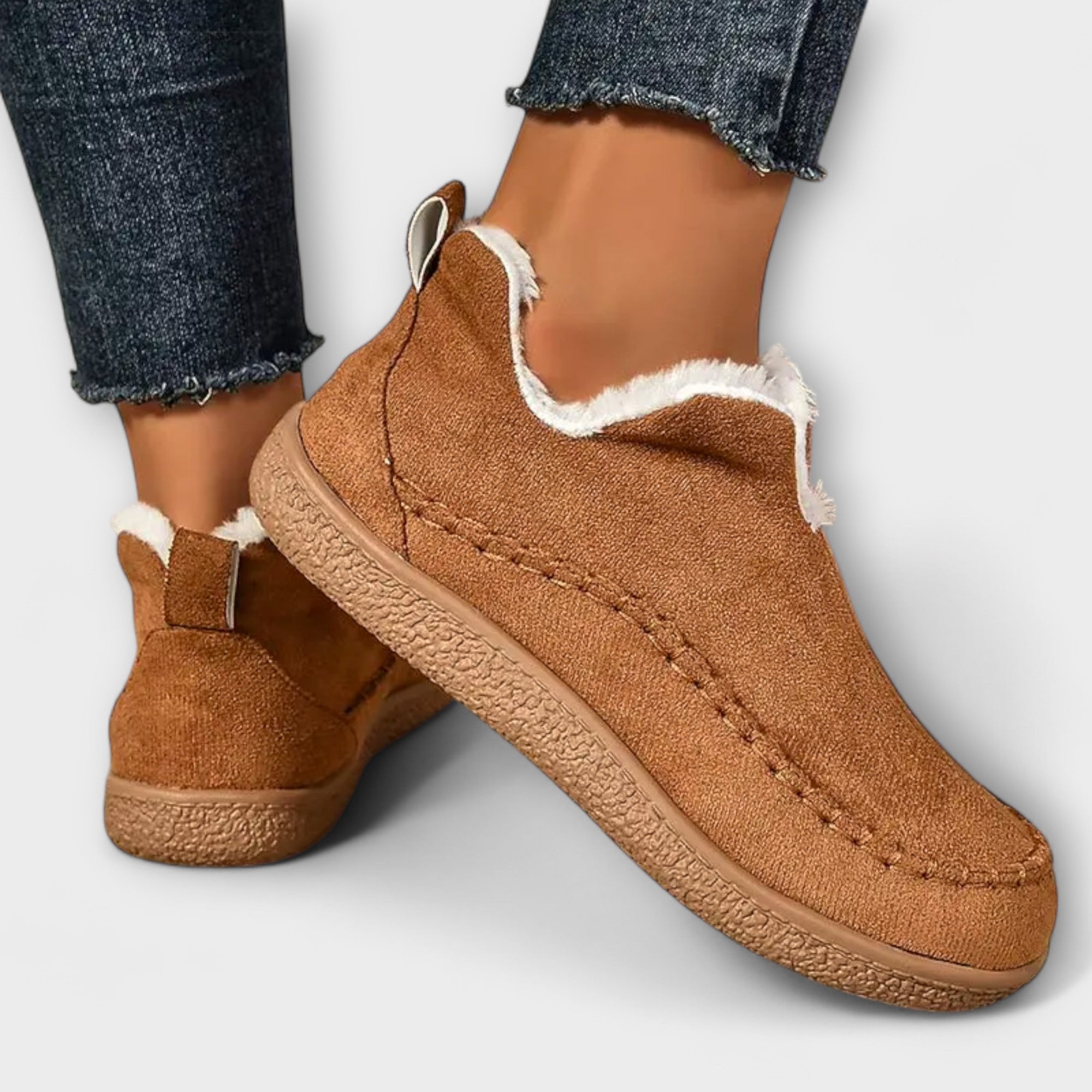 Ankle Shoes - Slip On Flat Sole