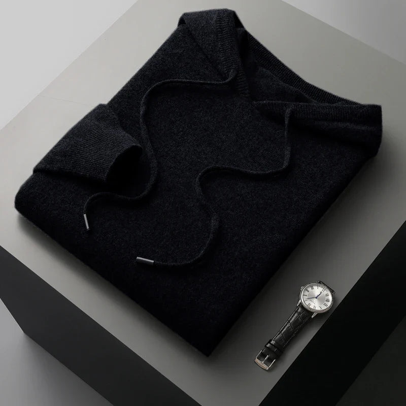 Pullover Hoodie - Relaxed Fit with Drawstring Hood