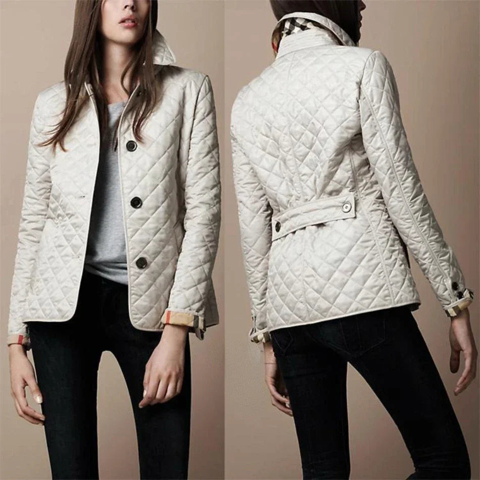 Quilted Jacket - Button Front Lightweight Style