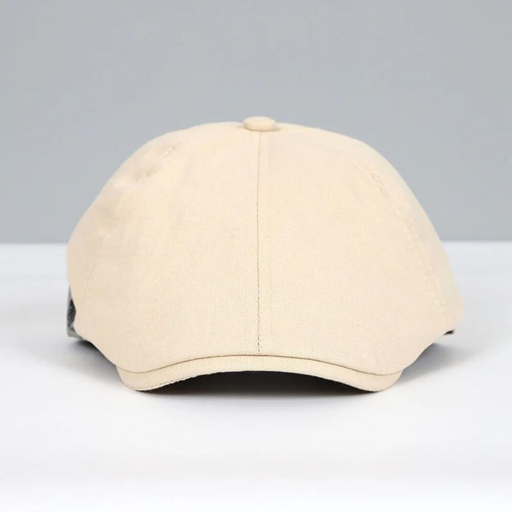 Flat Cap | Classic Newsboy Style with Adjustable Fit