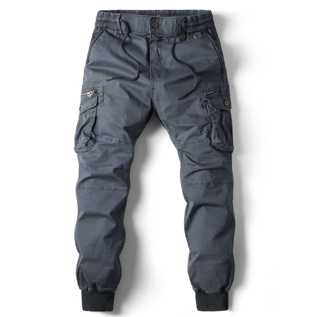 Cargo Jogger Trousers - Relaxed Fit with Utility Pockets