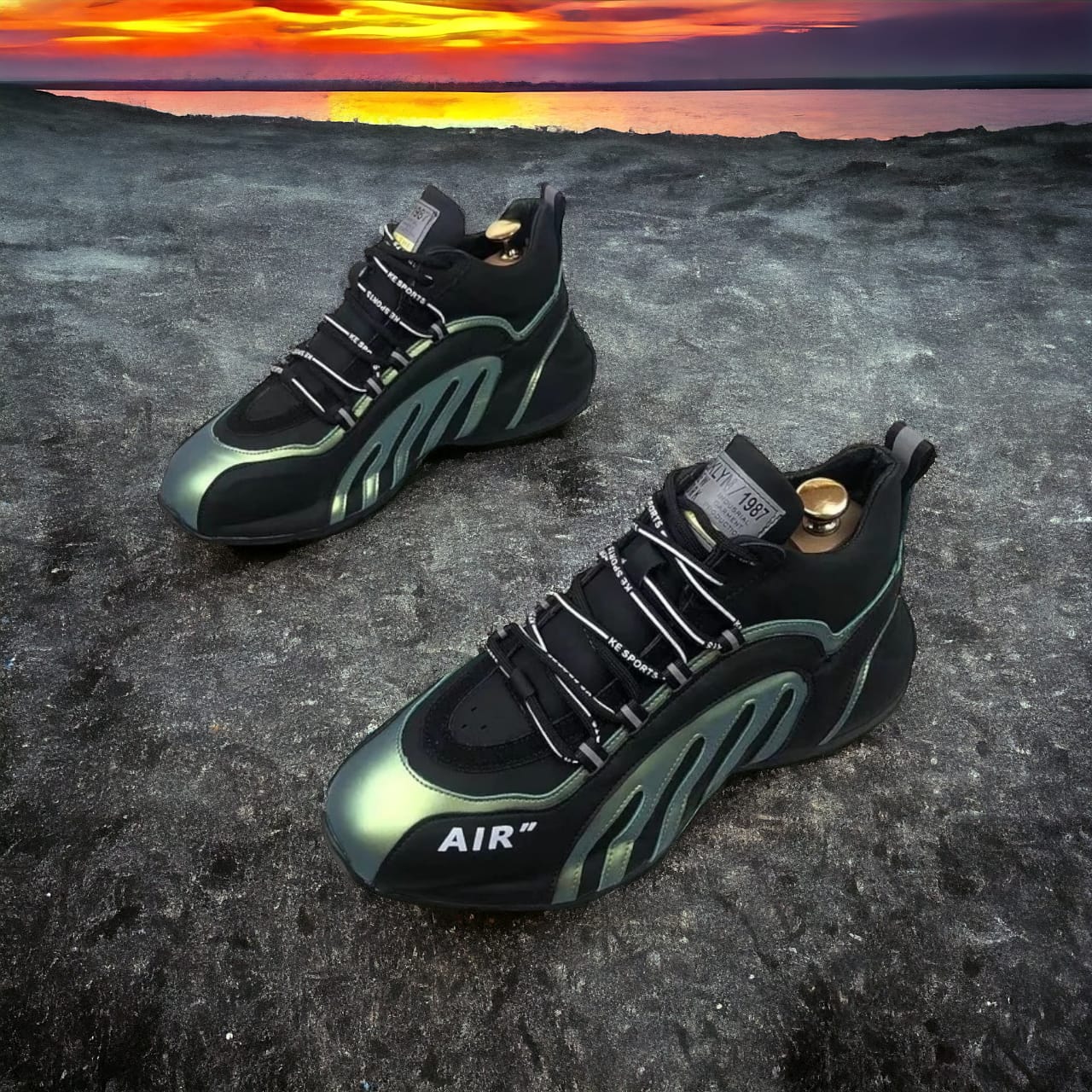 Running Trainers - Lace Up Sport Style for Active Wear
