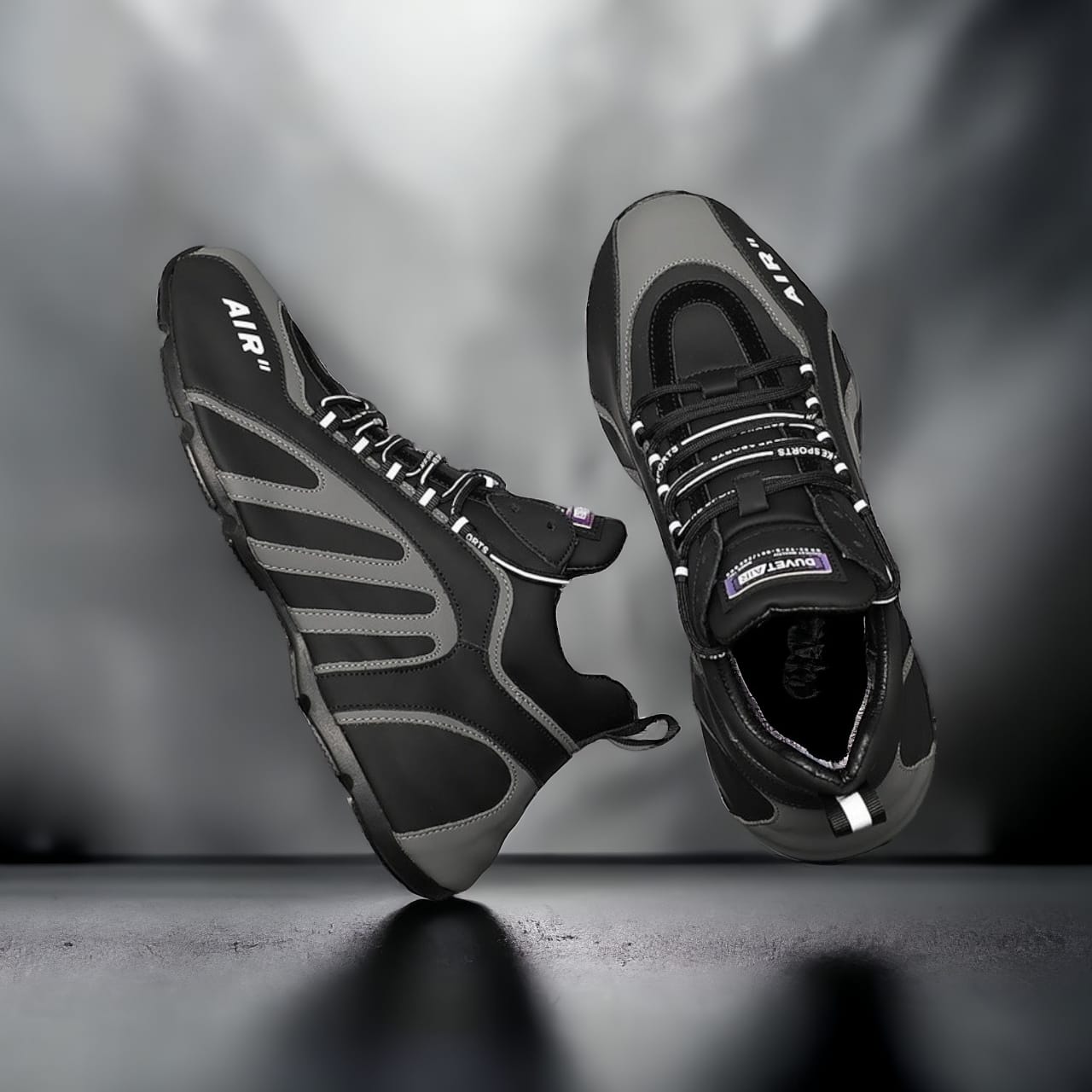 Running Trainers - Lace Up Sport Style for Active Wear