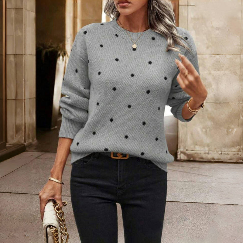 Knit Jumper | Classic Fit with Subtle Pattern