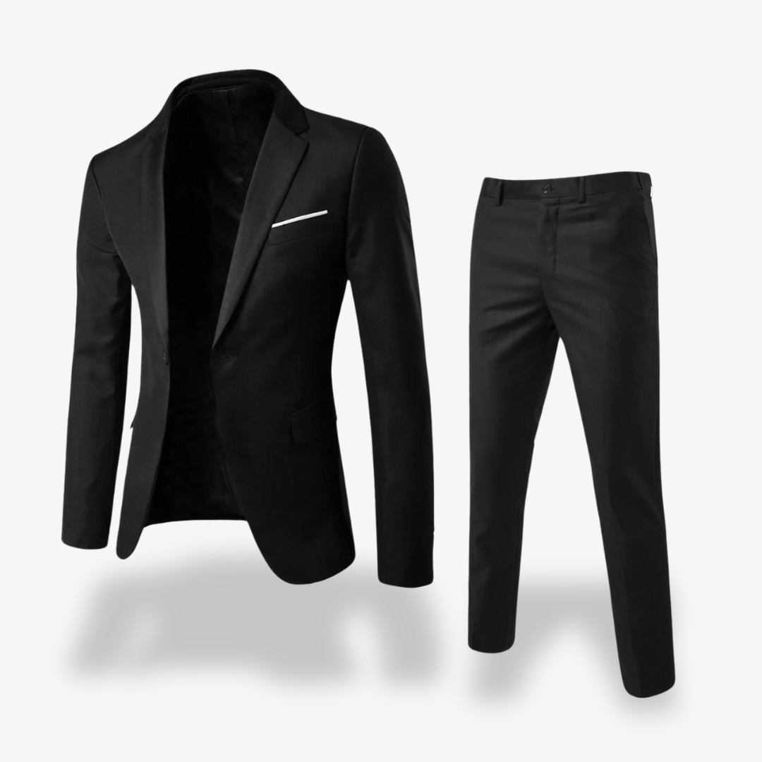 Formal Suit - Two Piece with Blazer and Slim Trousers