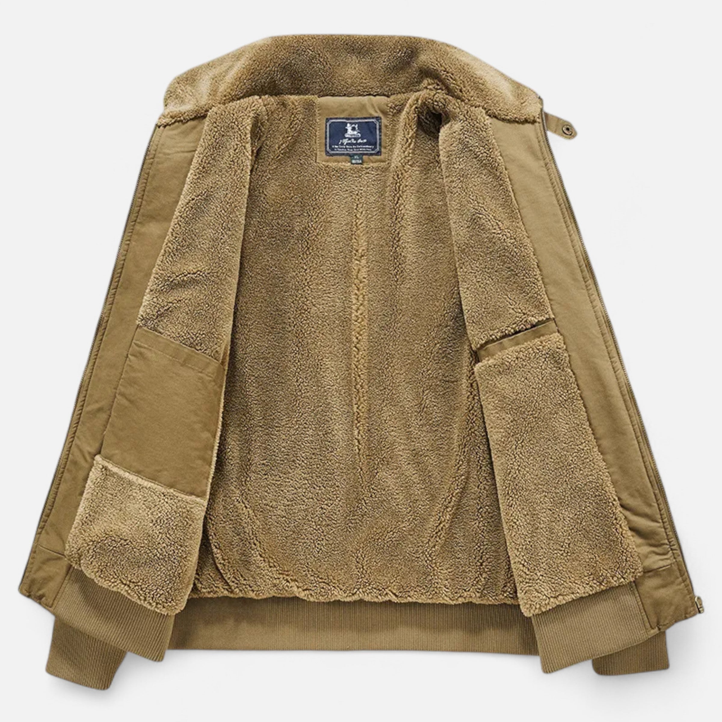 Men’s Padded Bomber Jacket | Warm Lined Workwear Jacket For Autumn And Winter