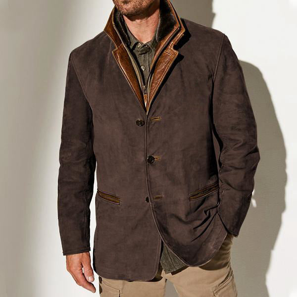 Blazer Jacket - Smart Casual with Lapel Collar