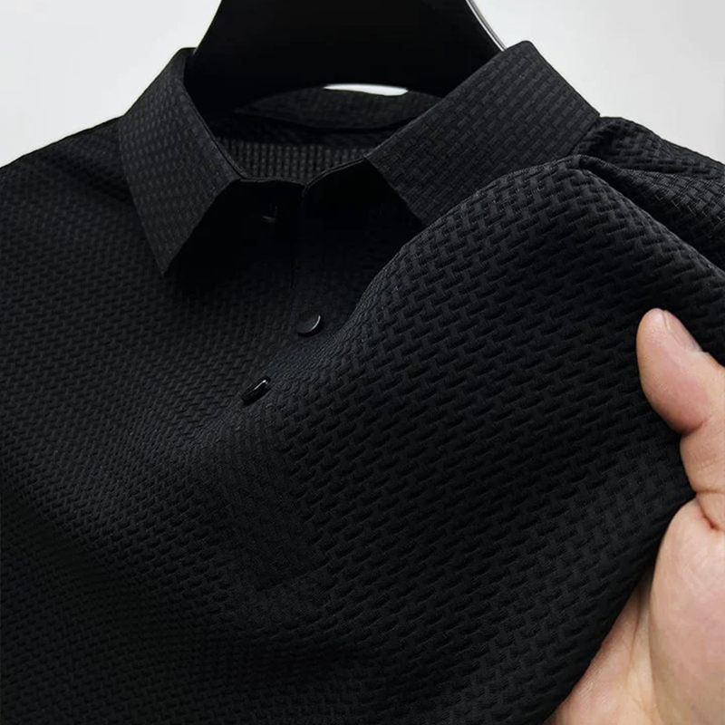 Men's Collared Casual Polo Shirt