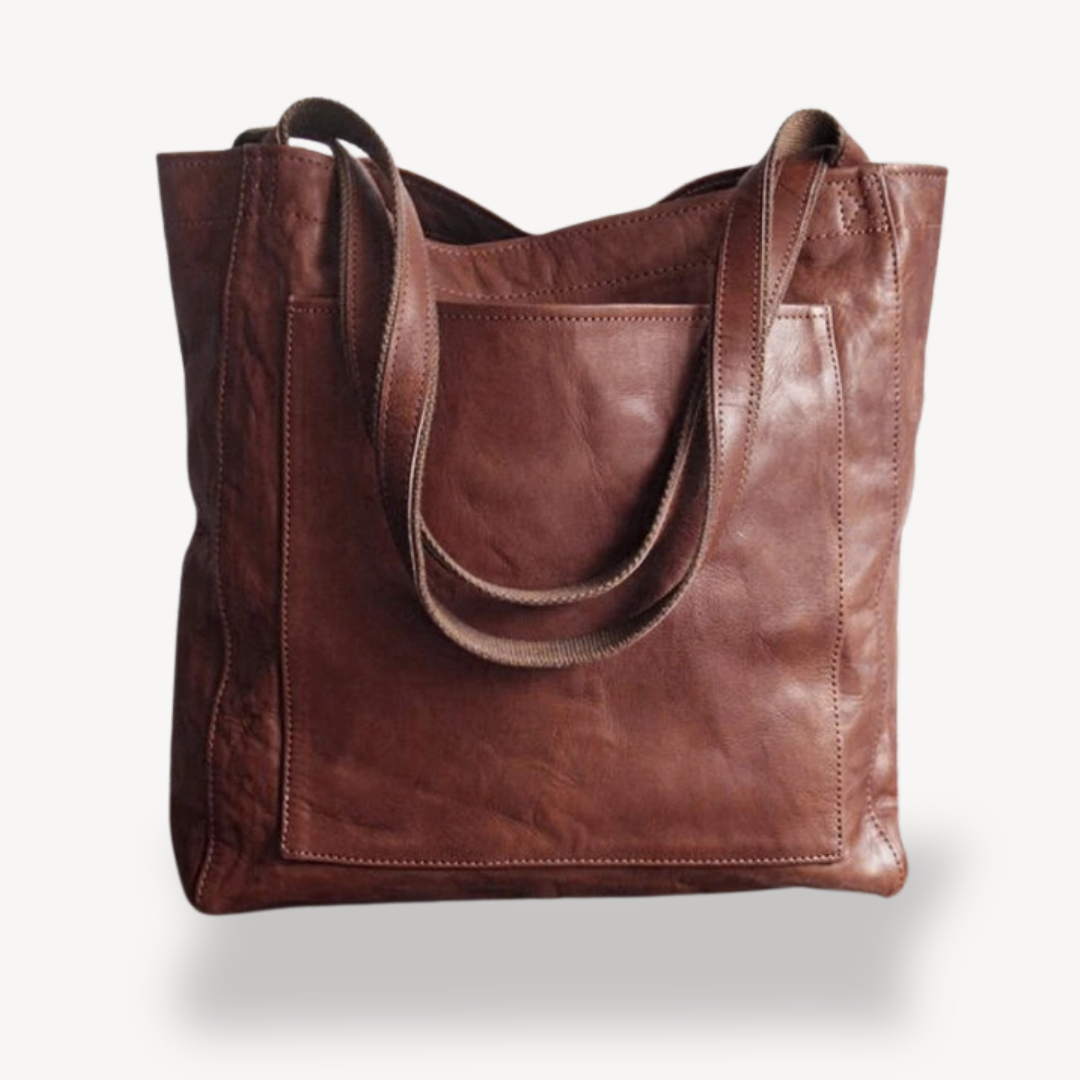 Large Shoulder Tote Bag - Structured Everyday Style