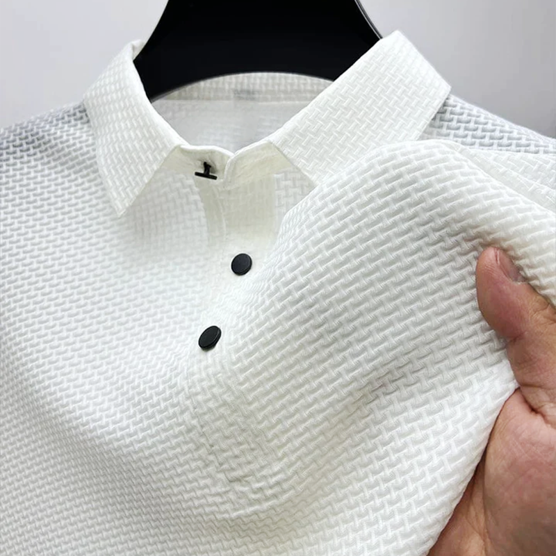 Men's Collared Casual Polo Shirt