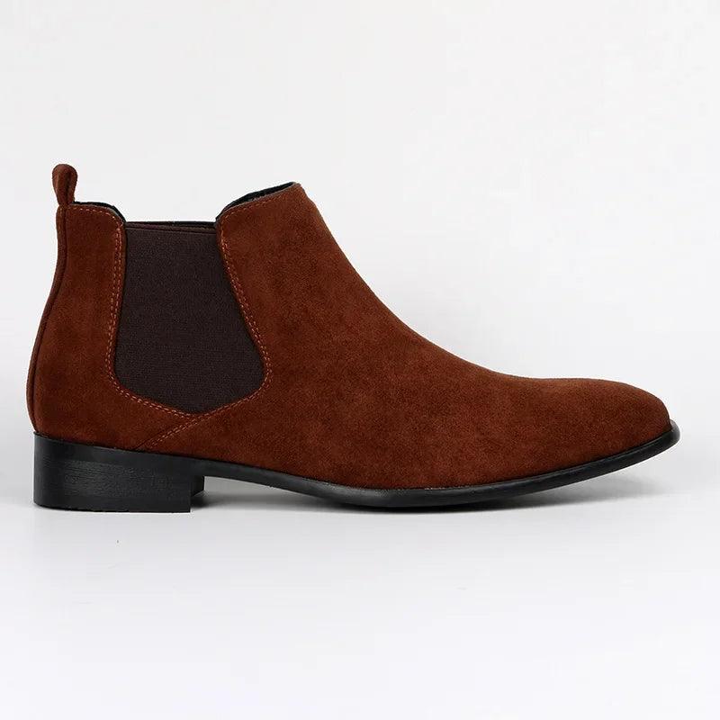 Chelsea Boots - Slim Ankle Fit with Square Toe Design