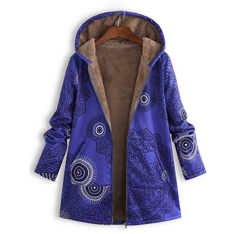 Zaraya | Patterned jacket inspired by timeless retro elegance