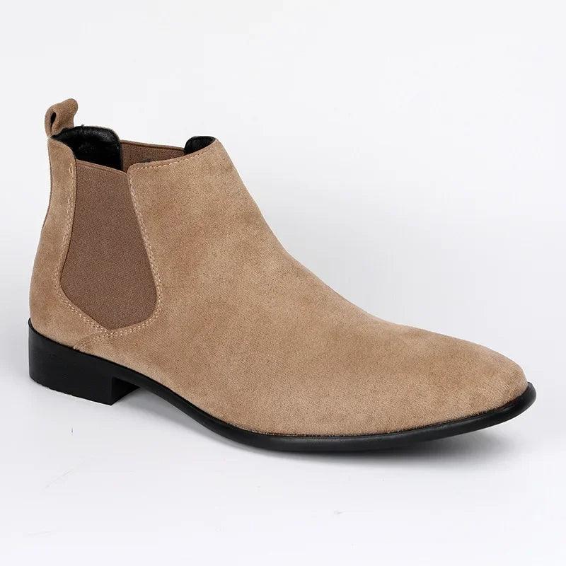 Chelsea Boots - Slim Ankle Fit with Square Toe Design