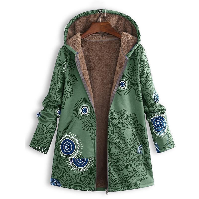 Zaraya | Patterned jacket inspired by timeless retro elegance