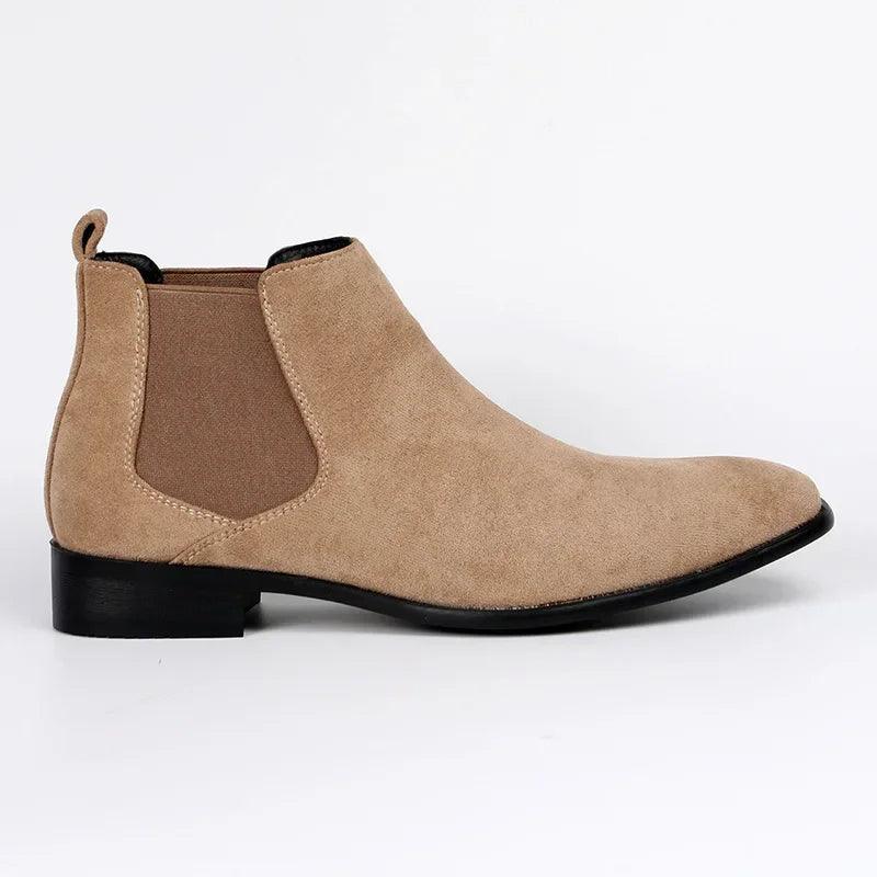 Chelsea Boots - Slim Ankle Fit with Square Toe Design