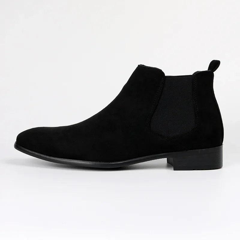 Chelsea Boots - Slim Ankle Fit with Square Toe Design