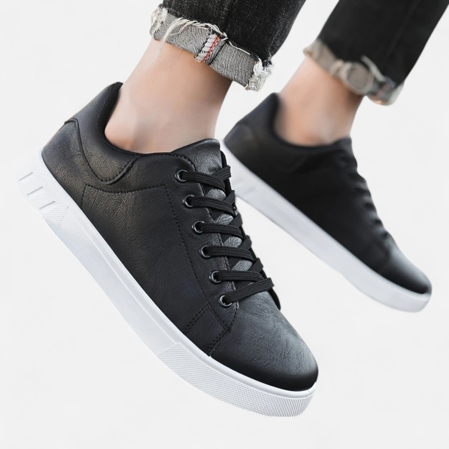 Men’s Sneakers Business Casual | Smart Casual Lace-Up Shoes For Work And Weekend