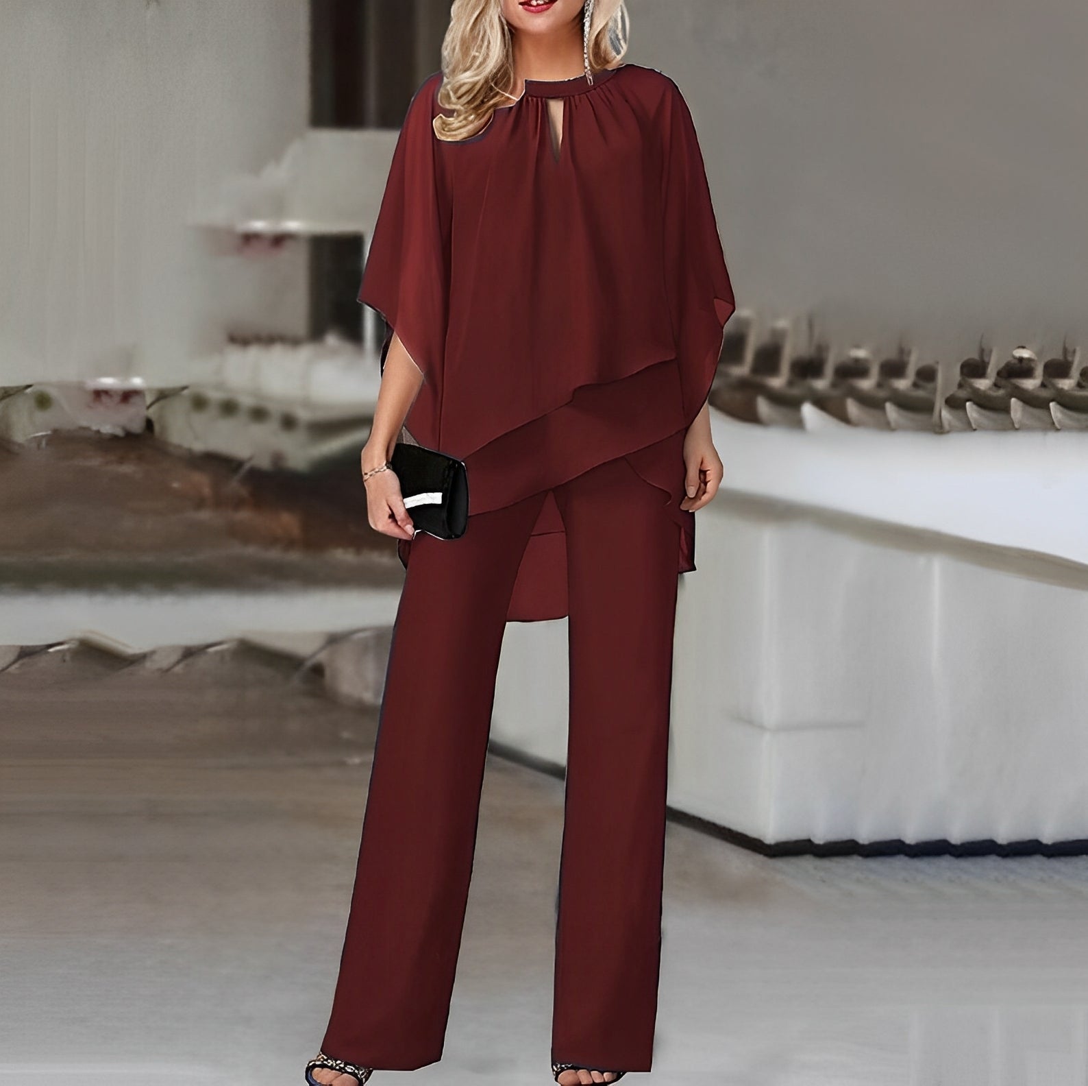 Women's Elegant Formal Coord Set