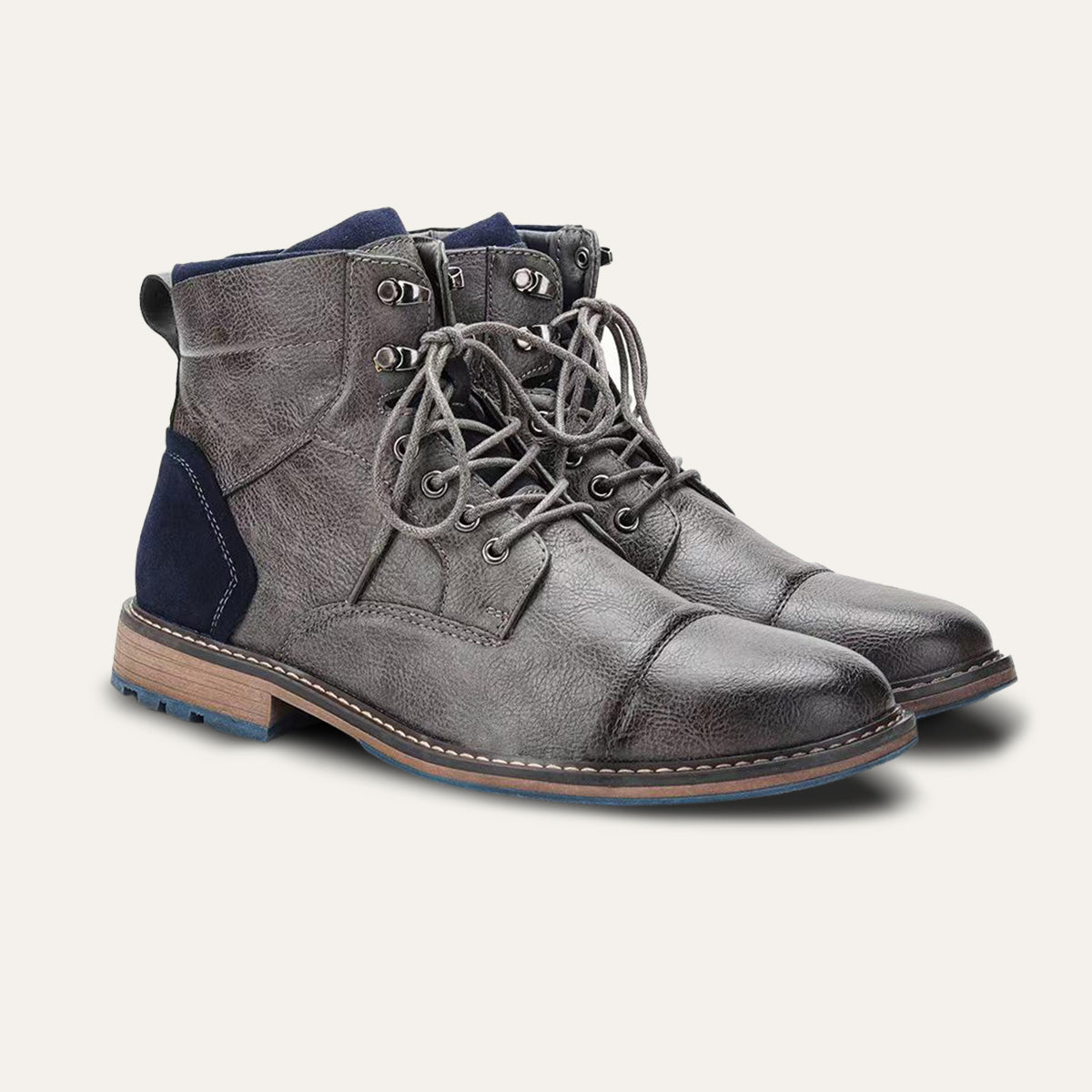 Men’s Lace Up Ankle Boots | Rugged Casual Smart Boots