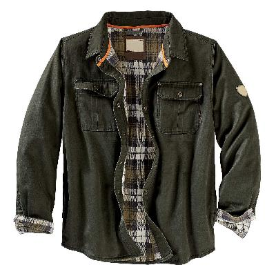 Trucker Jacket - Shirt Style with Lined Interior