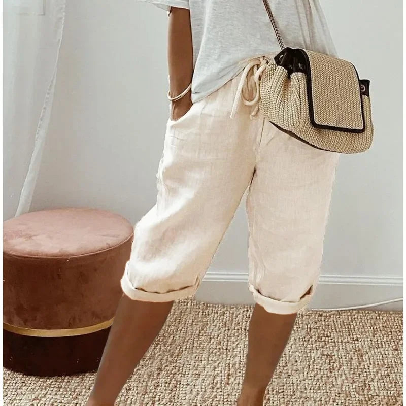 Women's Drawstring Walking Shorts