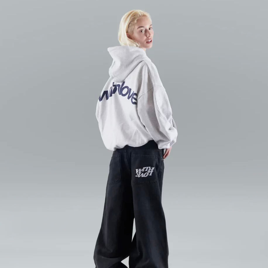 Oversized Hoodie - Graphic Back Print Street Style