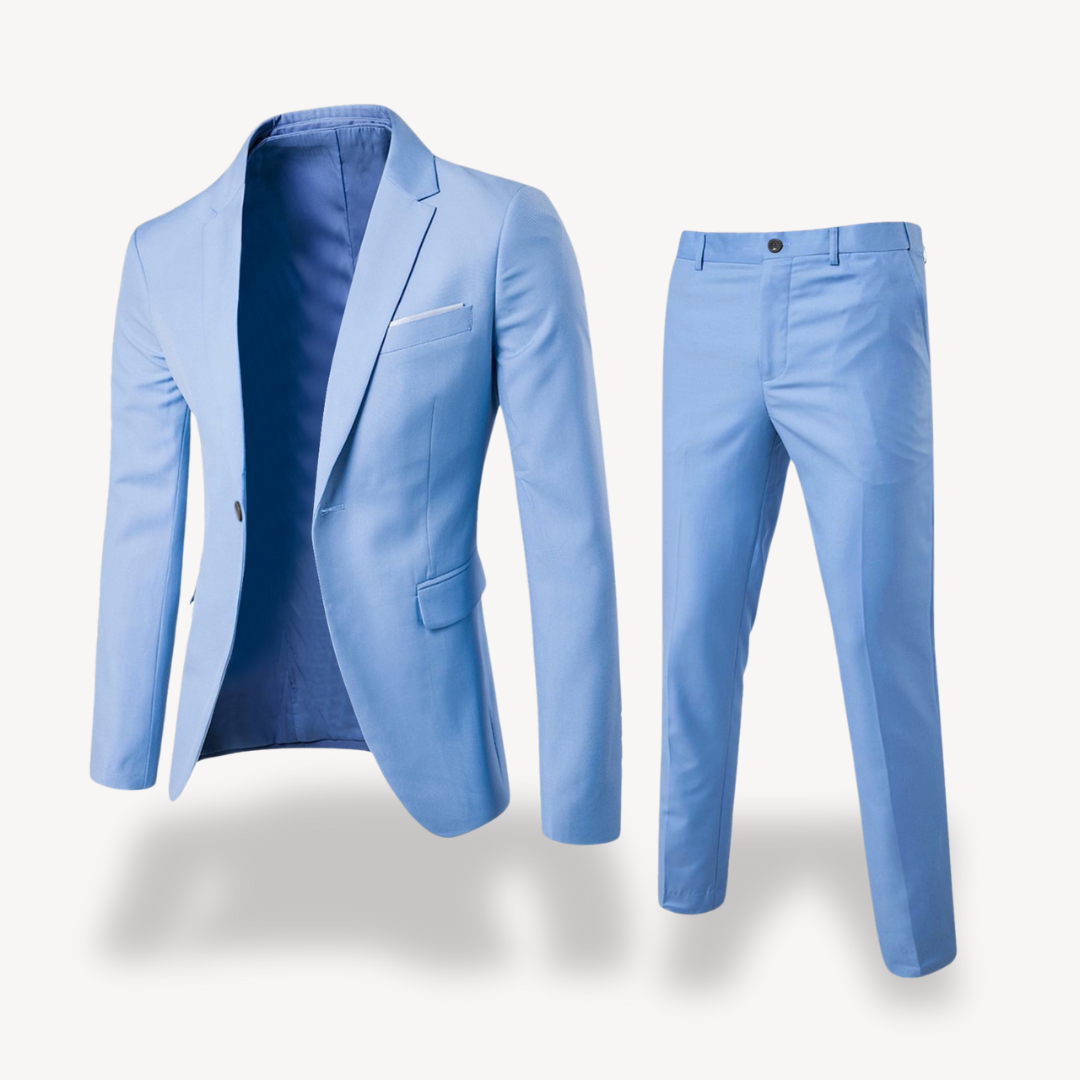 Formal Suit - Two Piece with Blazer and Slim Trousers