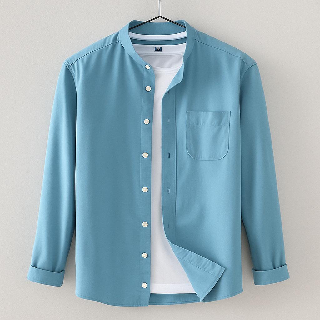 Button Collar Shirt | Long Sleeve