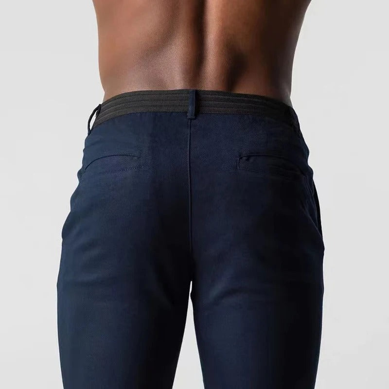 Slim Fit Chino Trousers | Smart Casual Style