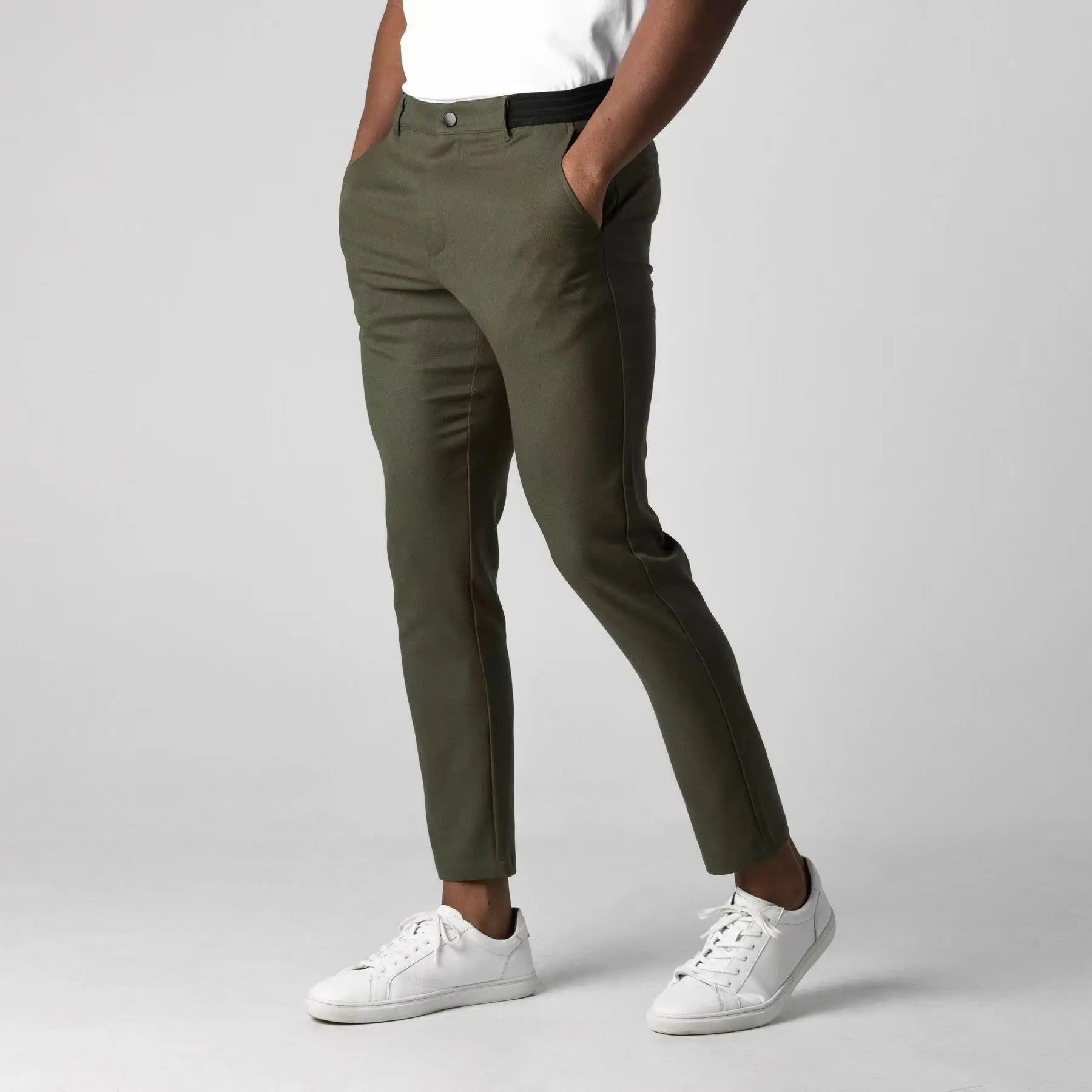 Slim Fit Chino Trousers | Smart Casual Style