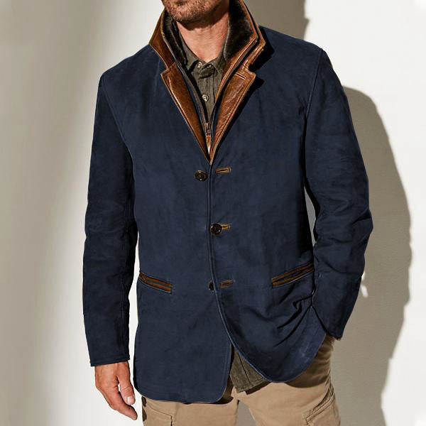 Blazer Jacket - Smart Casual with Lapel Collar